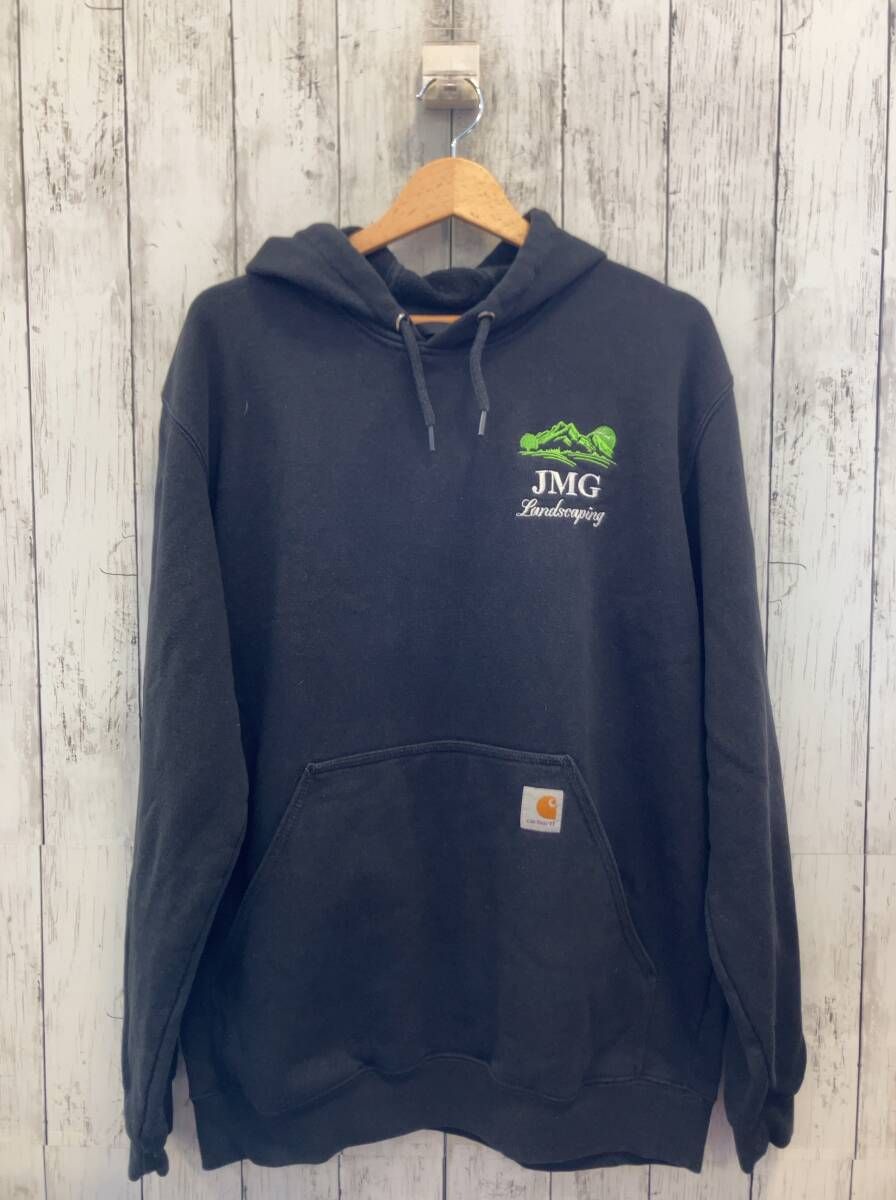 Carhartt カーハート TS0121-M ブラック 企業ロゴ パ-カ- メキシコ製