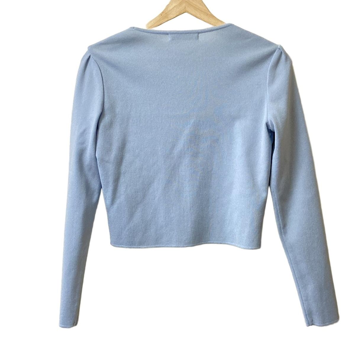 René ライトブルー 長袖カーディガン René ライトブルー 長袖カーディガン René ライトブルー 長袖