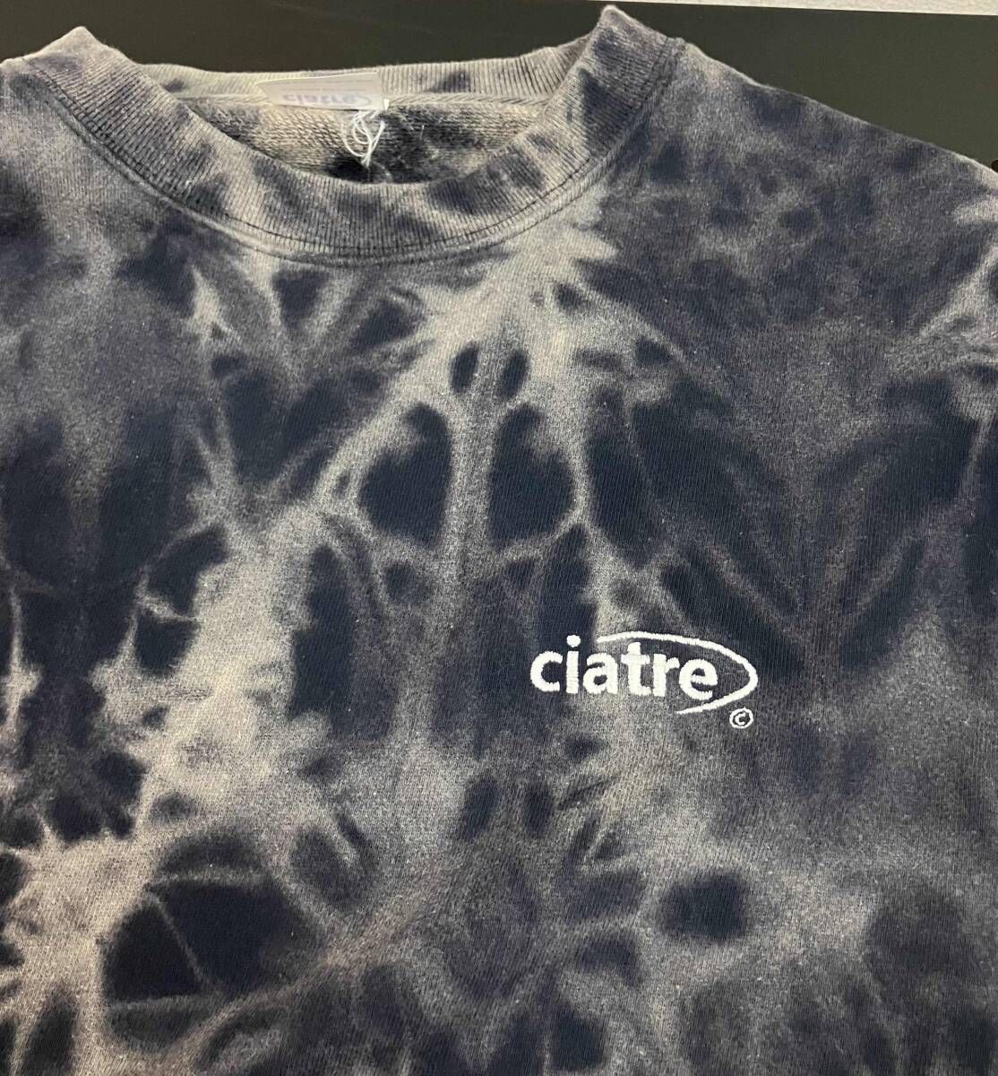 CIATRE シアター THUNDER SWEAT ロゴ スウェット タイダイ柄 サイズXL