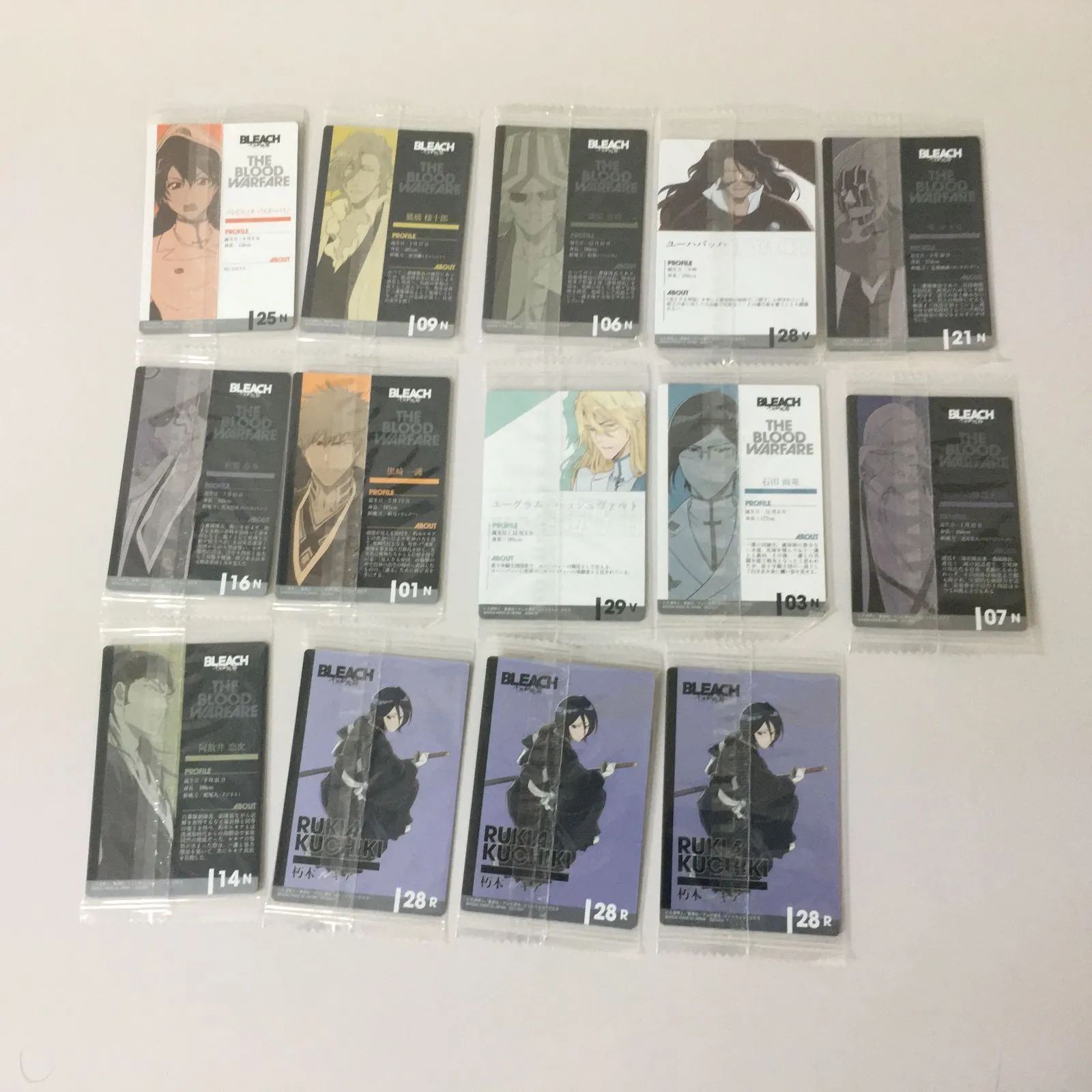〇BLEACH ウエハース カード 14枚セット【未開封品】 - メルカリ