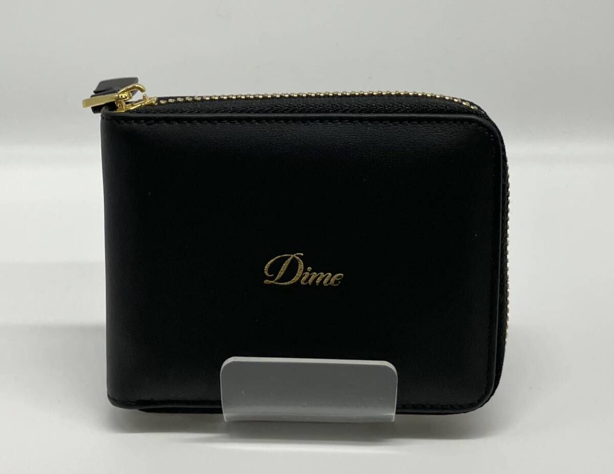 Dime ダイム 二つ折り財布 Cursive Zip Wallet ミニ財布 ラウンド