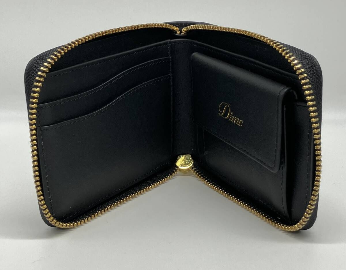 Dime ダイム 二つ折り財布 Cursive Zip Wallet ミニ財布 ラウンド