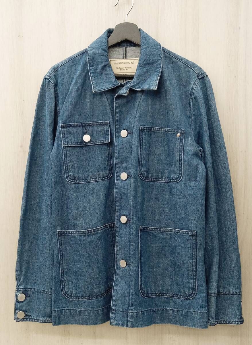 メンズ MAISON KITSUNE/メゾンキツネ/カバーオール/DENIM COVERALLS 