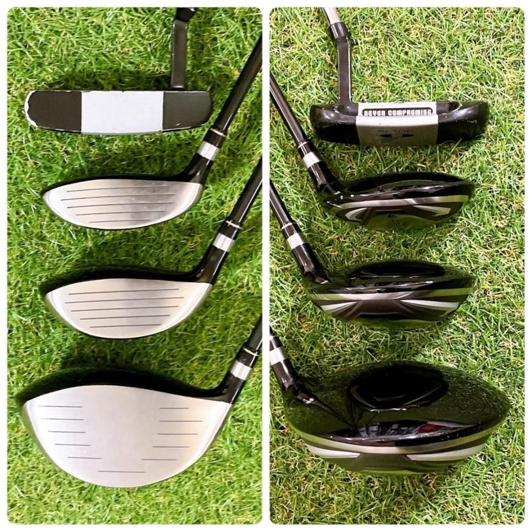 ギアマックス メンズゴルフセット 11本 初心者 S 右利き タイトリスト