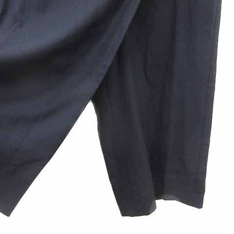 セオリーリュクス theory luxe ガウチョパンツ 38 M 紺 ネイビー /YK