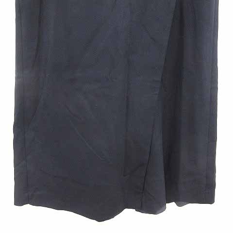 theory luxeネイビー ガウチョパンツ 38タグ付き新品 セオリーリュクス theory luxe ガウチョパンツ 38 M 紺 ネイビー /YK