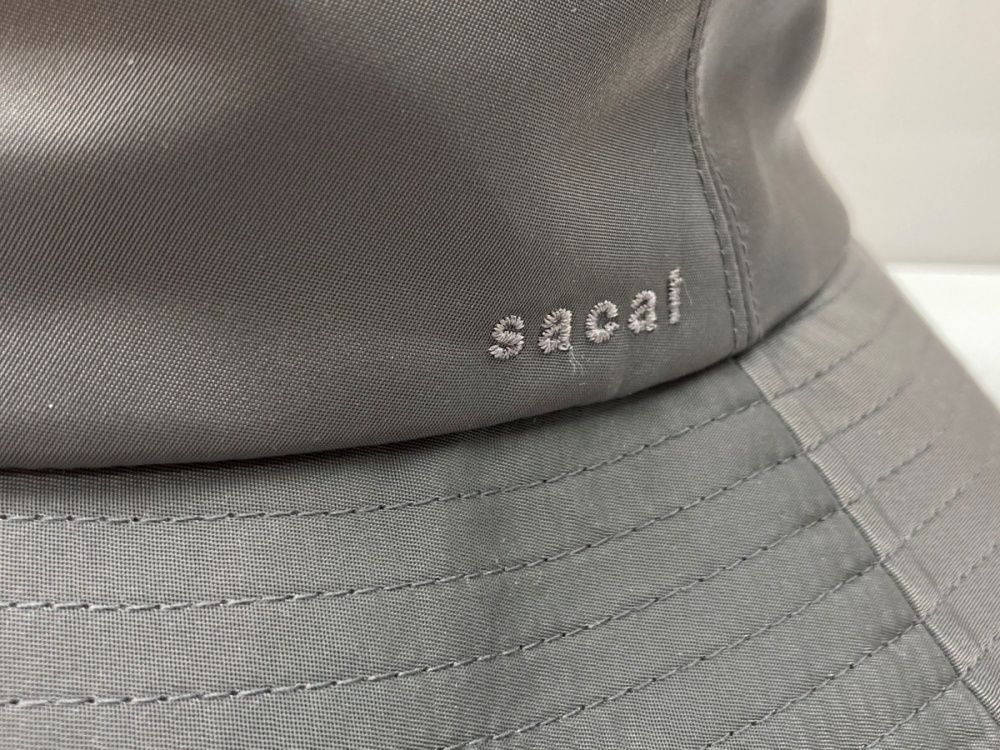 サカイ sacai 23SS NYLON TWILL DOUBLE BRIM HAT ナイロン ツイル