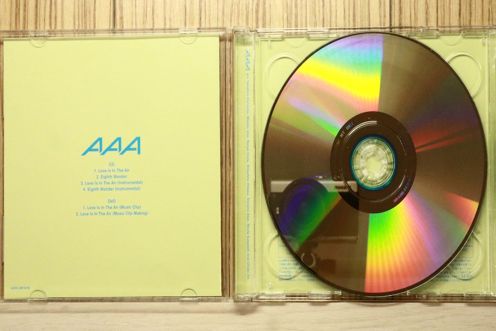 国内盤CD☆トリプルエー/AAA□ Love Is In The Air (CD+DVD