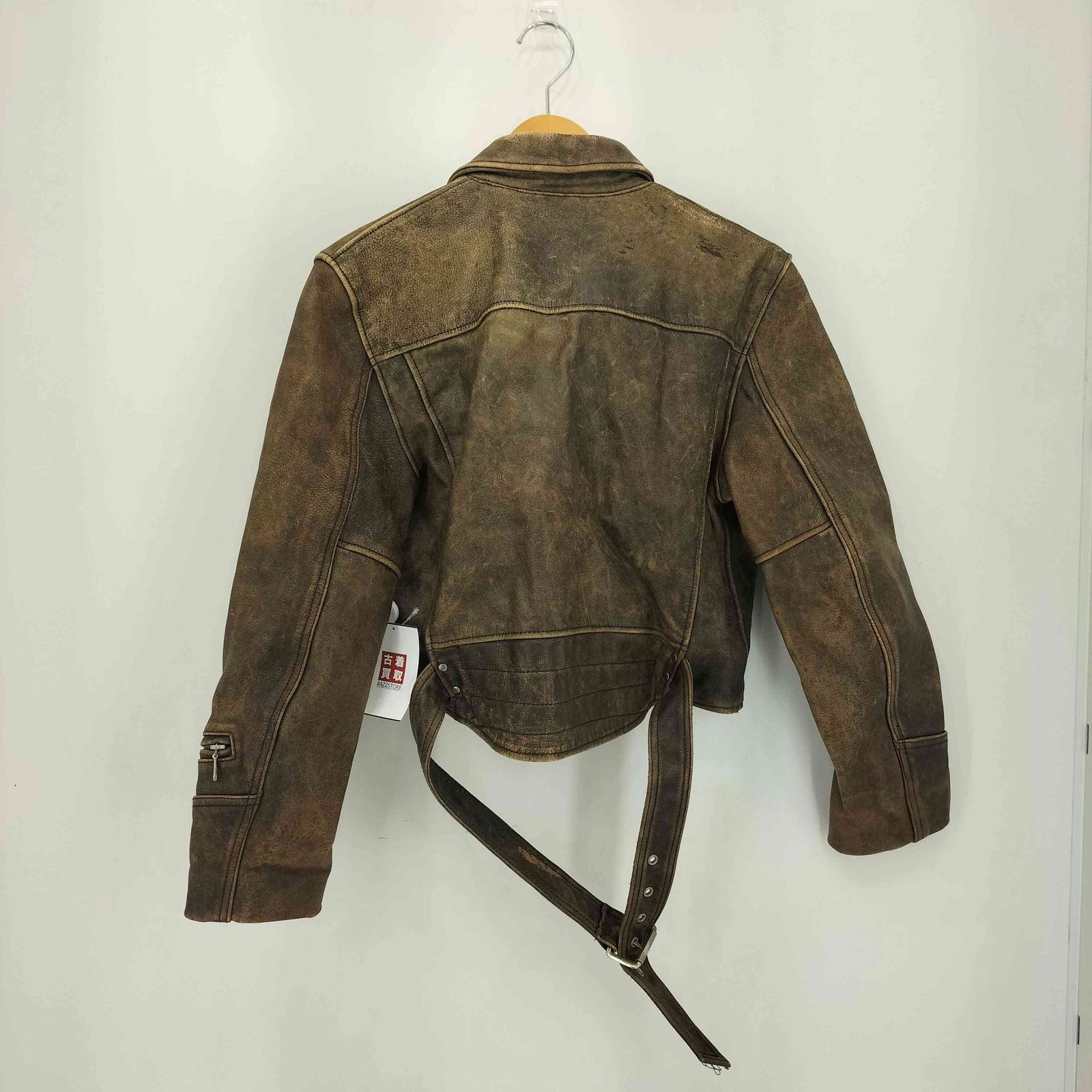 ヴィンテージ　W.R.D CHEVIGNON シェビニオン シェビニオン CHEVIGNON 00S W.R.D カウレザー クロップド ライダース