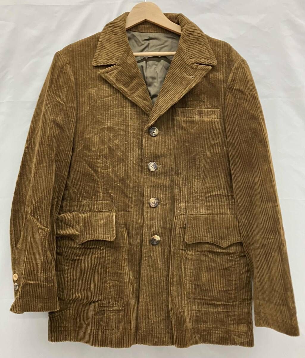 Paul Smith テーラードジャケット コーデュロイ 日本製 L ブラウン Paul Smith テーラードジャケット コーデュロイ 日本製 L ブラウン