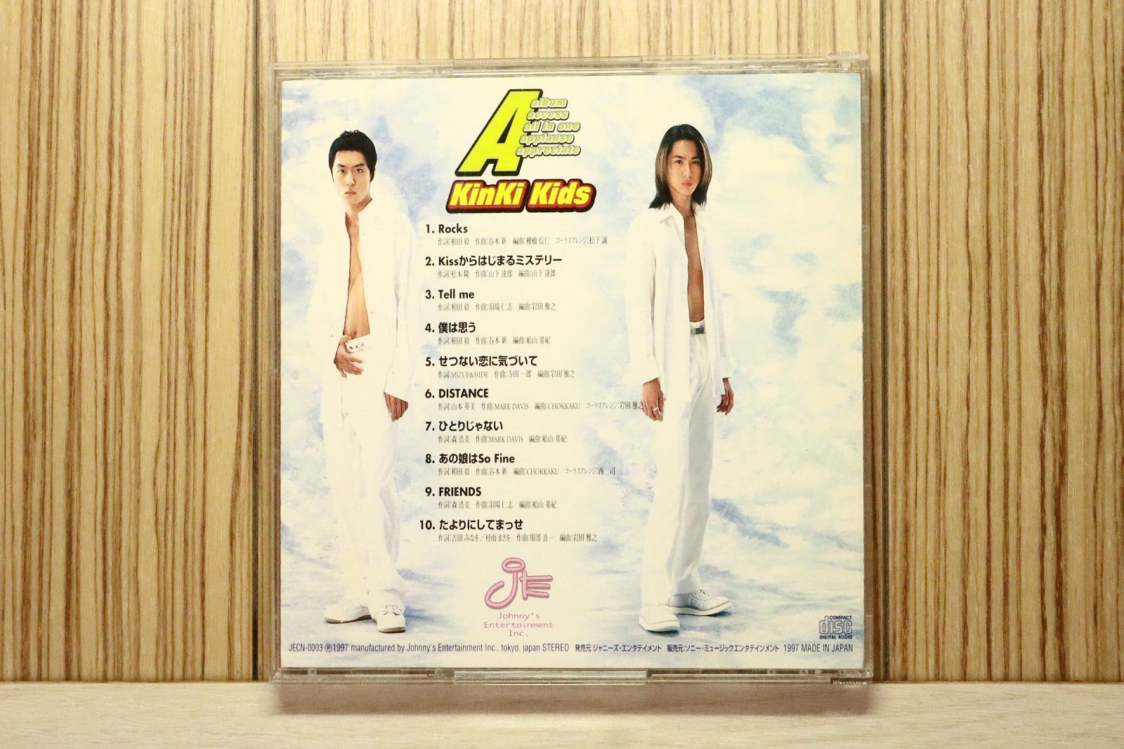 国内盤CD☆キンキキッズ/KinKi Kids□ A-album 【JECN0003