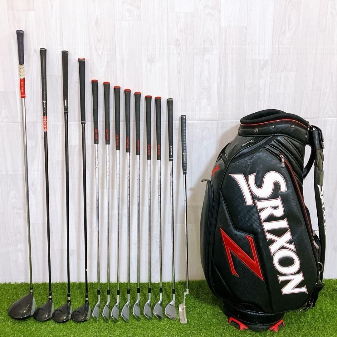 ゴルフクラブセット13本 Amazon.co.jp: 【中古】ゴルフクラブセット メンズ スリクソン ZX5