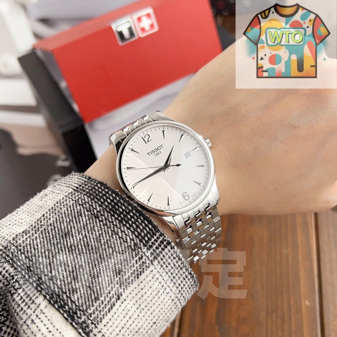 TISSOT ティソ レディース腕時計 42mm｜スイス製クオーツ×サファイア