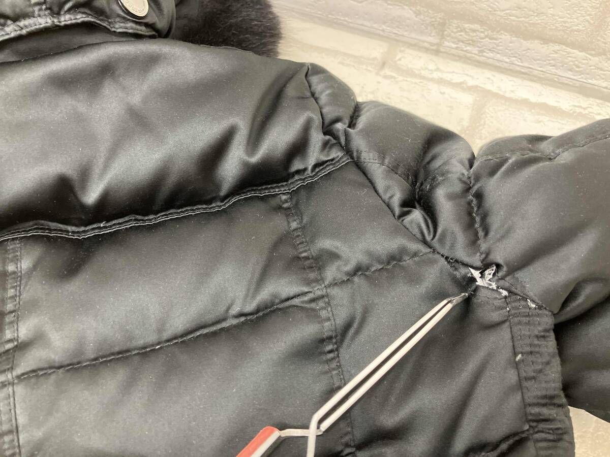 BURBERRY CHILDREN C8C02-401-09 バーバリー ダウンコート ブラック 
