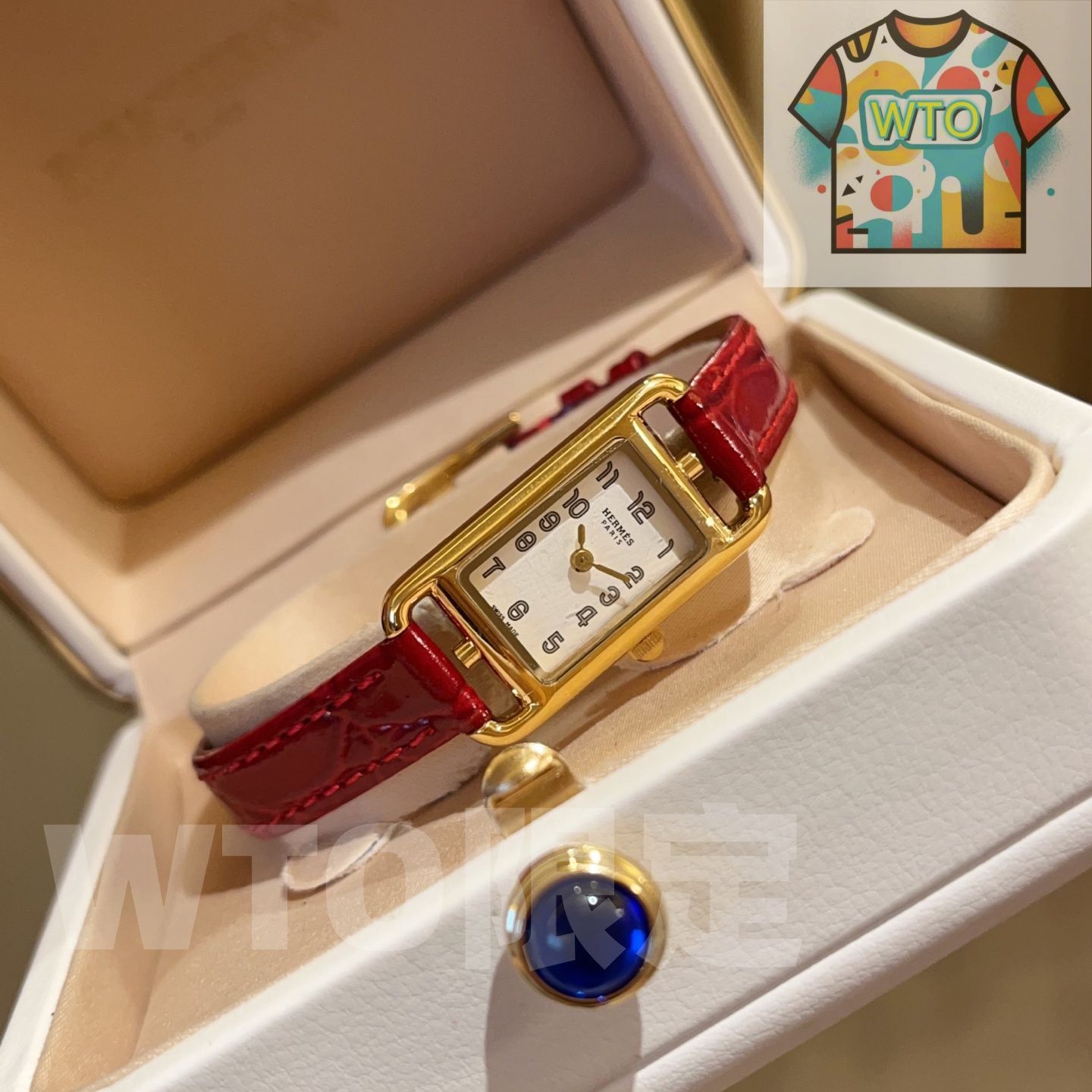 HERM?S エルメス ナンタケット レディース腕時計 25x18mm｜スイス製