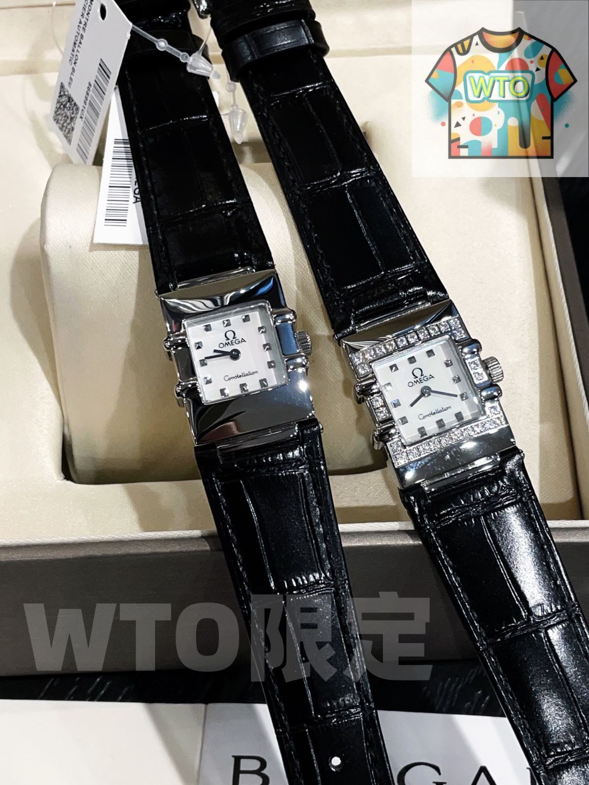 OMEGA コンステレーション レトロスタイル - 22mmx24mm ダイヤモンド