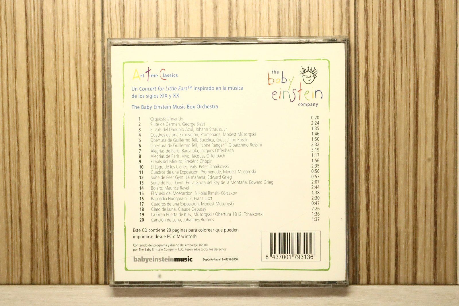 中古CD☆/The Baby Einstein Music Box Orchestra□ Art Time Classics