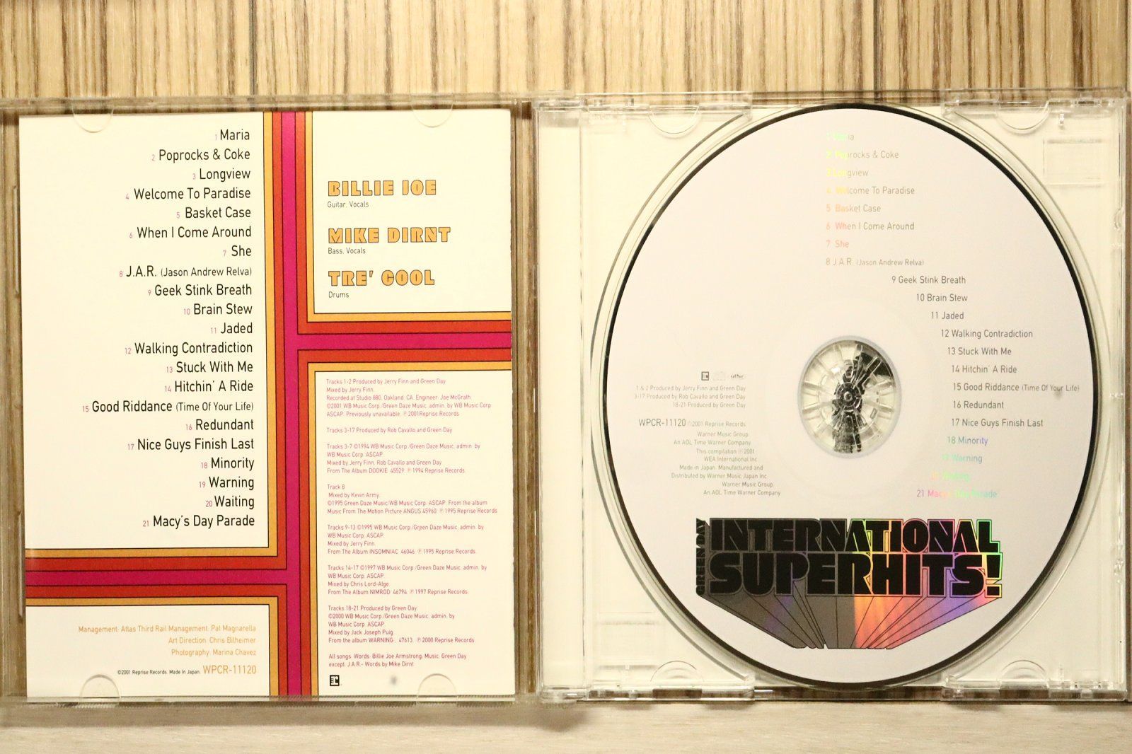 国内盤CD☆グリーン・デイ/Green Day□ インターナショナル・スーパー