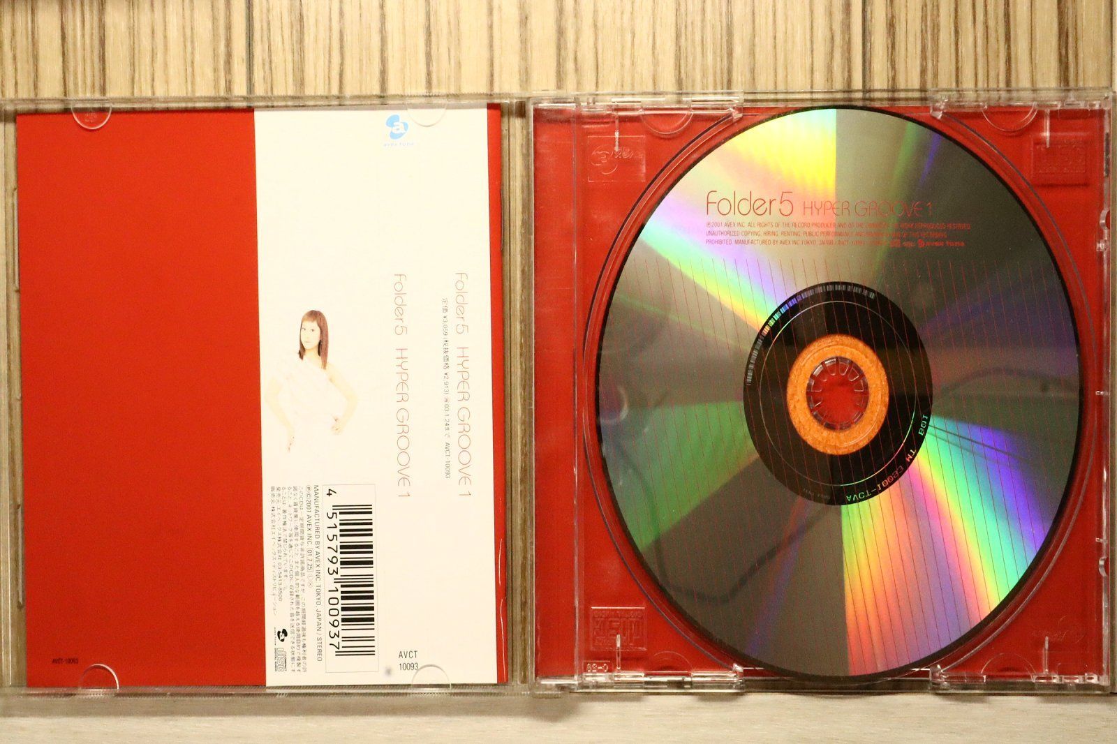 国内盤CD☆フォルダーファイブ/Folder5□ HYPER GROOVE 1 【AVCT10093