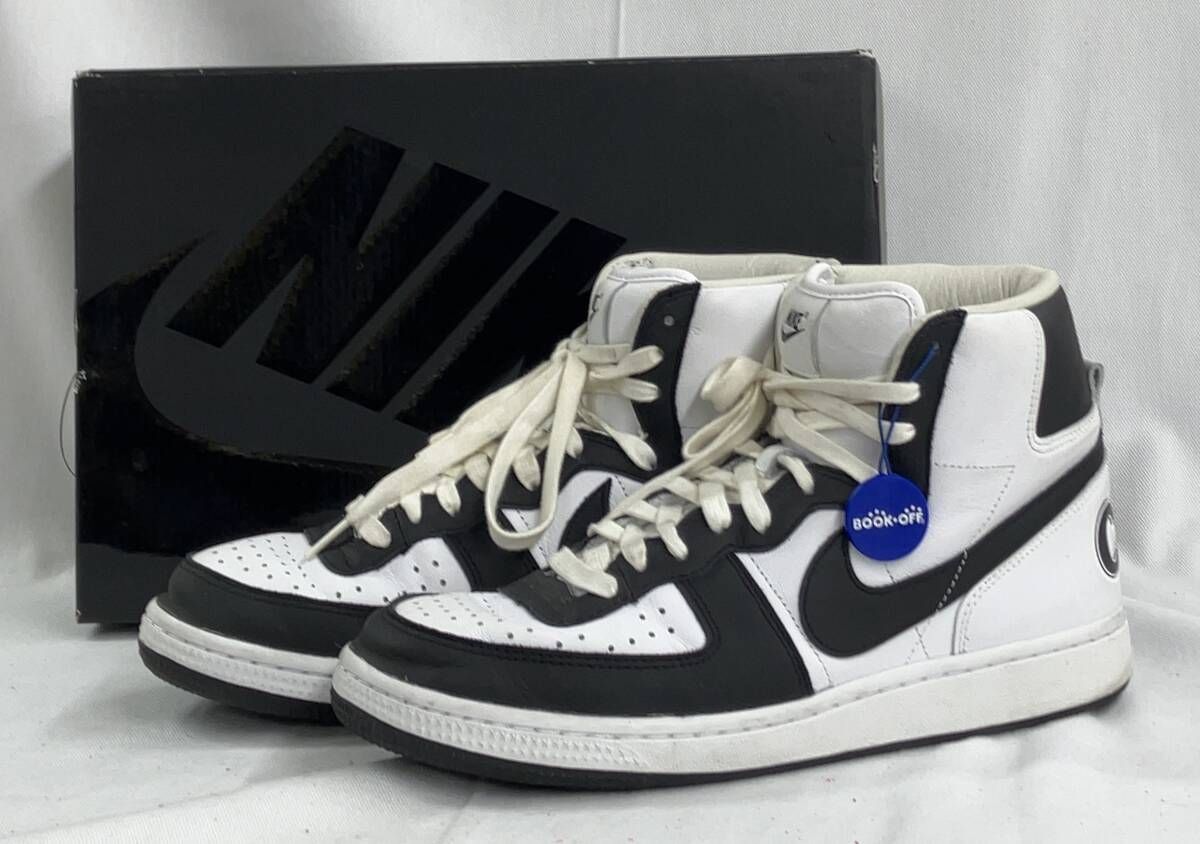 NIKE ナイキ COMME des GARCONS HOMME PLUS コムデギャルソンオムプラス TERMINATOR HIGH SP スニーカー FD4159-101 ホワイト [28cm]