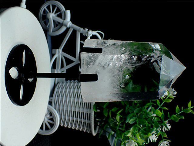 AAA級☆天然高透明度水晶六角柱YT5B2/94B51D - メルカリ