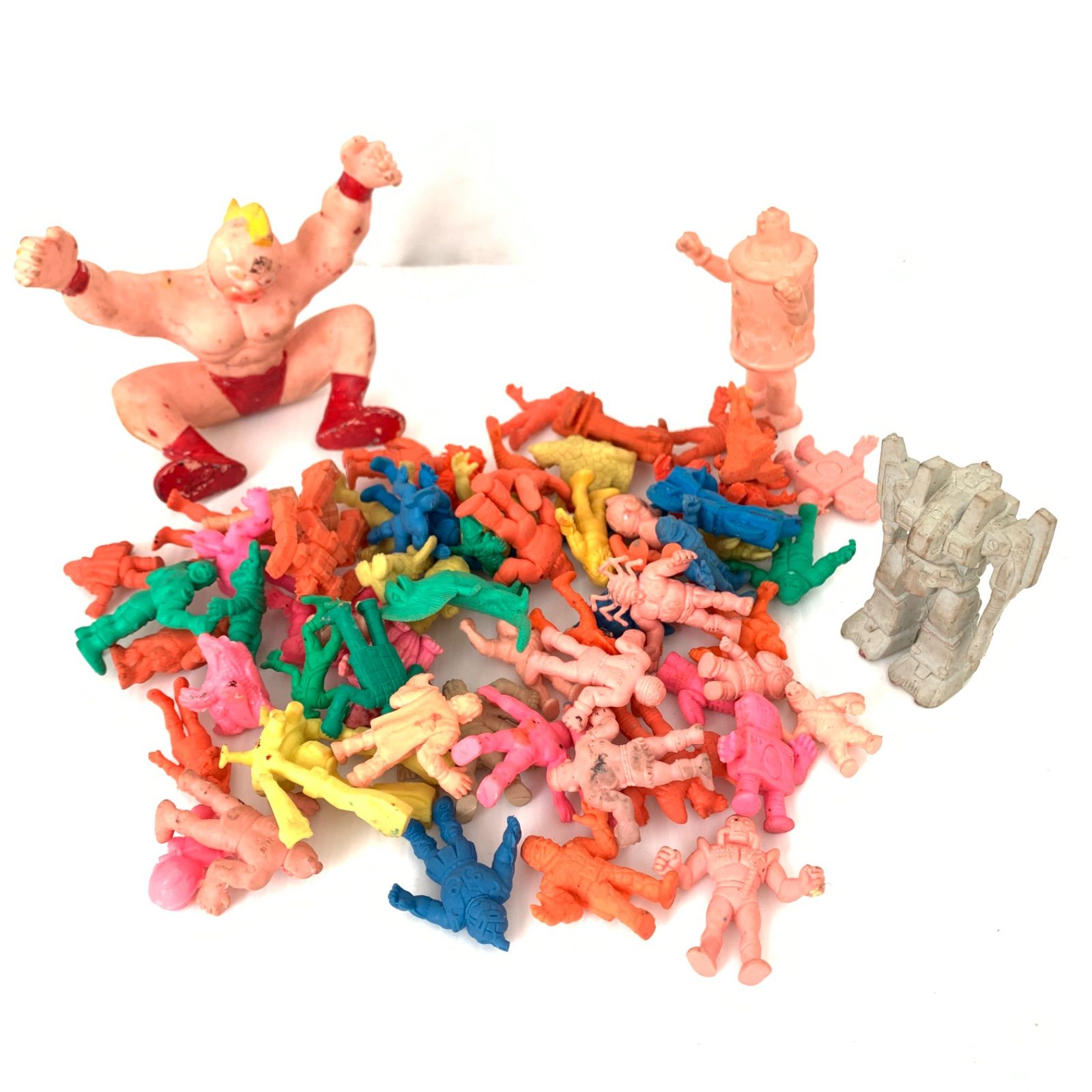 ★昭和レトロ★キン肉マン　キン消し　まとめ売り　220対以上　お宝あるかも 中古】キン消しまとめ売り キン肉マン他 昭和レトロ M71120-12 - メルカリ