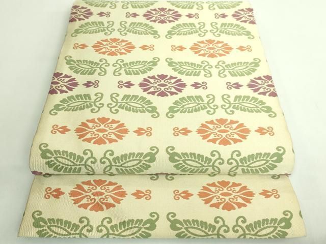 平和屋着物□極上 俵屋 人間国宝 喜多川平朗 有職織物 九寸開き名古屋