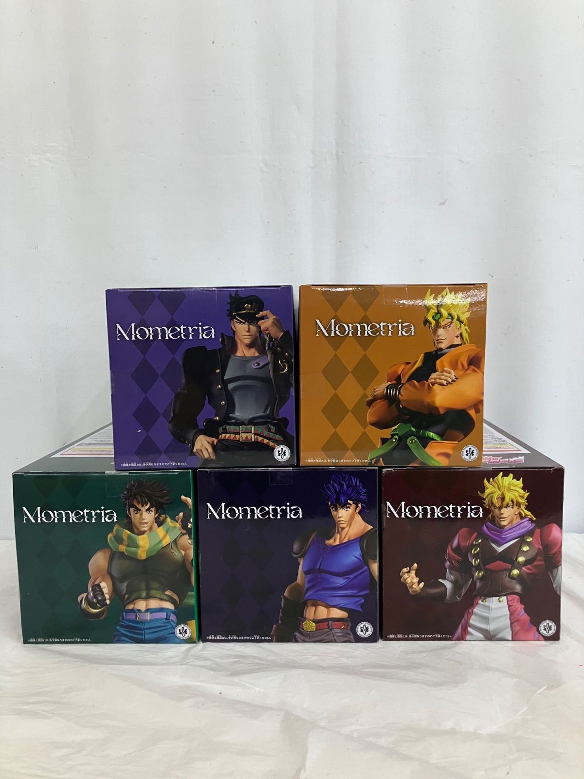 未開封 ジョジョの奇妙な冒険 BANPRESTO シリーズ Mometria 5種 5個