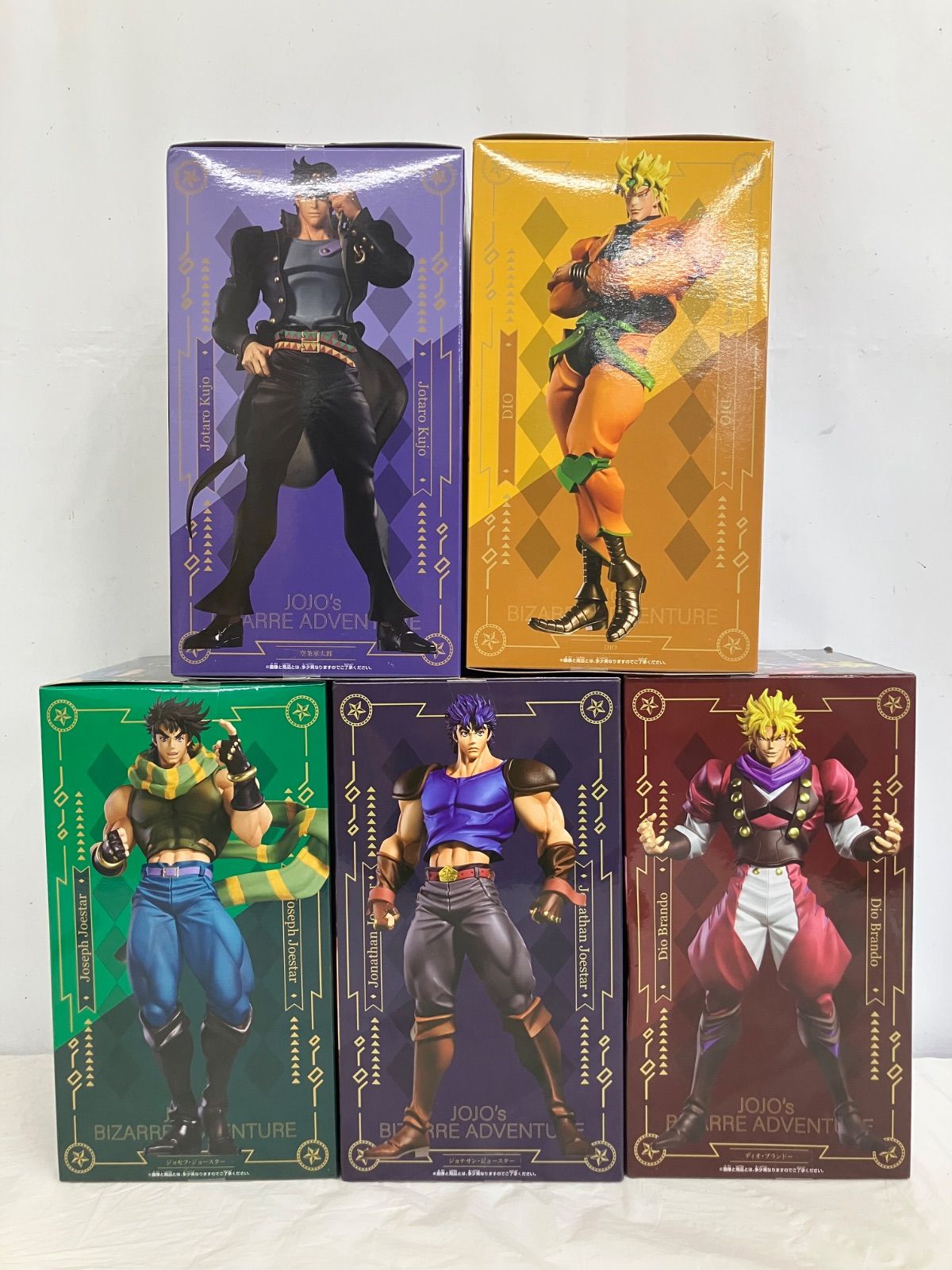 未開封 ジョジョの奇妙な冒険 BANPRESTO シリーズ Mometria 5種 5個