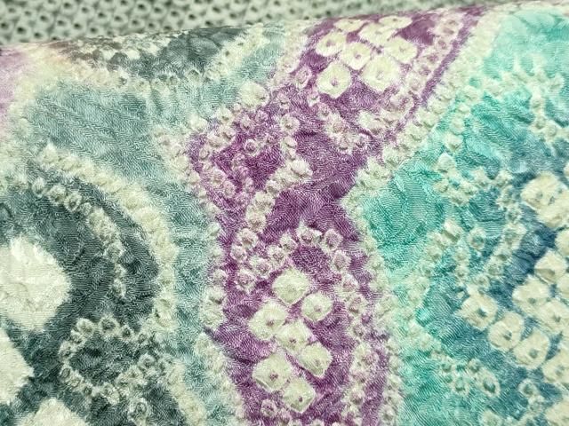 平和屋着物■極上　名門　藤娘きぬたや・総絞り　九寸名古屋帯　正倉院花文　逸品　DZAB1482kh5 平和屋着物□極上 名門 藤娘きぬたや・総絞り 九寸名古屋