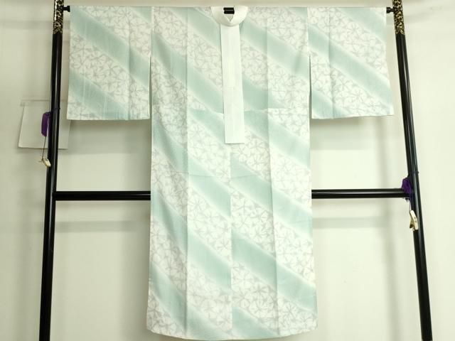 平和屋着物■上質な長襦袢　無双仕立て　ゆめしぼり　暈し染め　反端付き　逸品　DZAB1544kh5 平和屋着物□上質な長襦袢 無双仕立て ゆめしぼり 暈し染め 反端