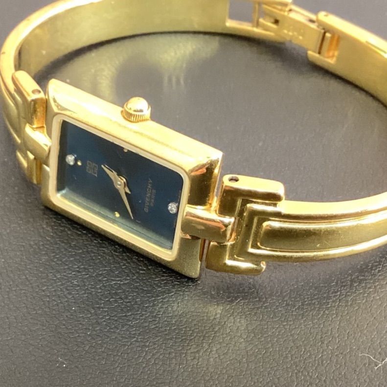 I717 ジバンシー 2Pダイヤ バングルウォッチ ジャンク品 - メルカリ