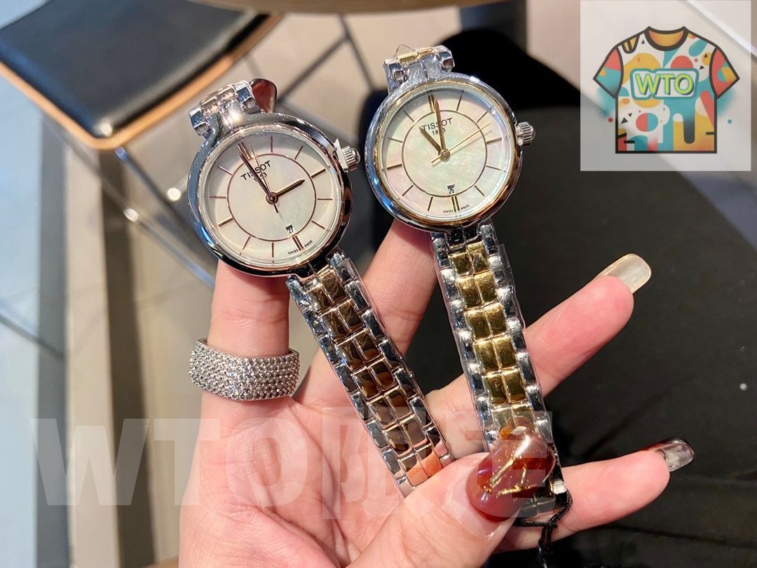 今日特価】Tissot フラミンゴ シリーズ レディース腕時計-WTO店名をご