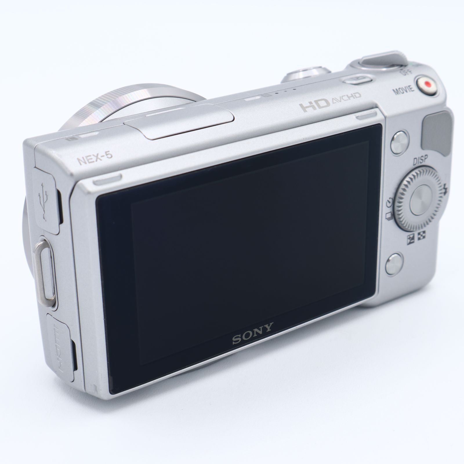 SONY ソニー ミラーレス一眼α NEX-5 ダブルレンズキット シルバー NEX