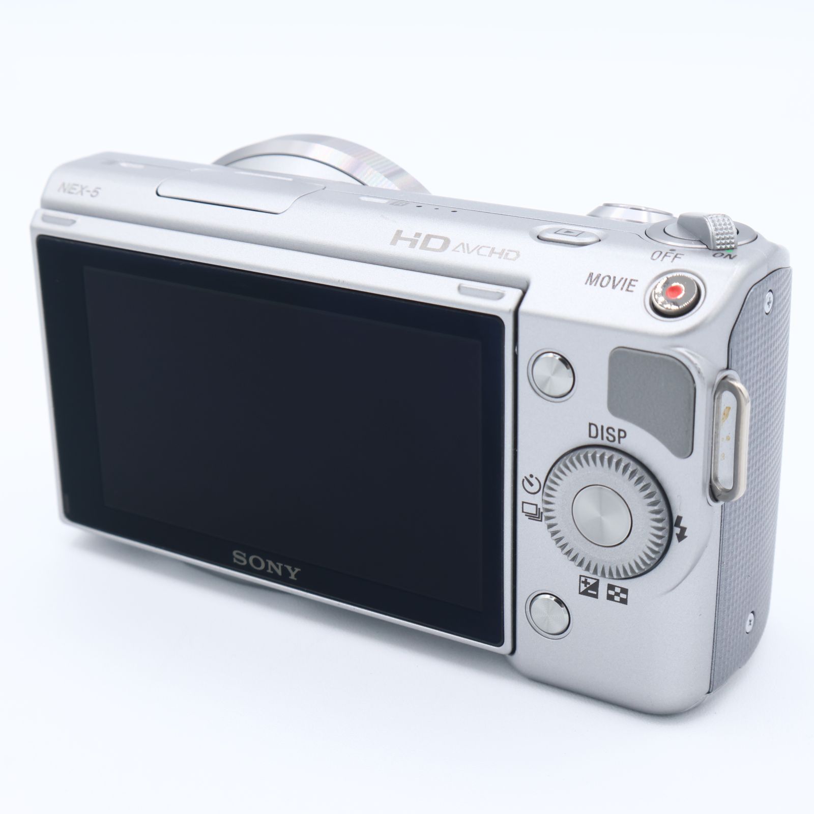 SONY ソニー ミラーレス一眼α NEX-5 ダブルレンズキット シルバー NEX