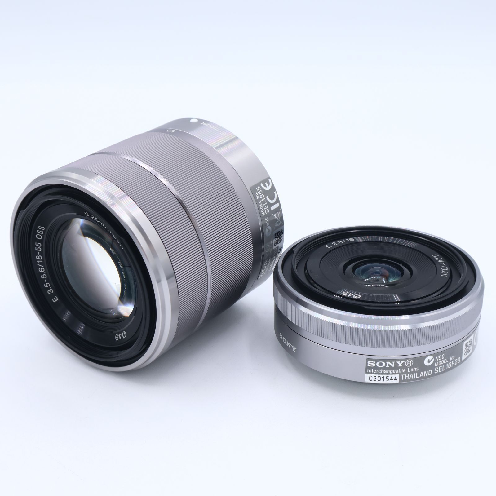 SONY ソニー ミラーレス一眼α NEX-5 ダブルレンズキット シルバー NEX