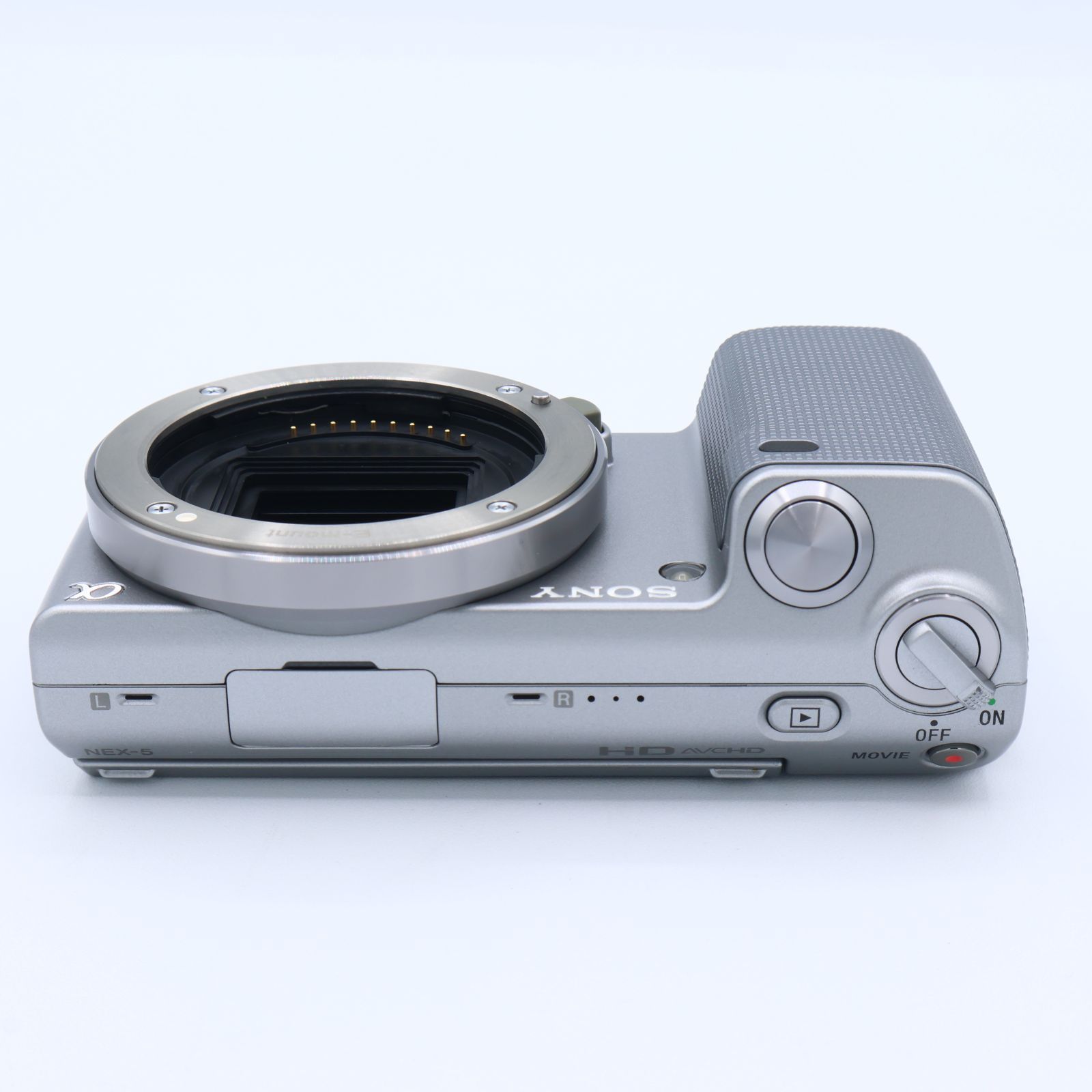 SONY ソニー ミラーレス一眼α NEX-5 ダブルレンズキット シルバー NEX