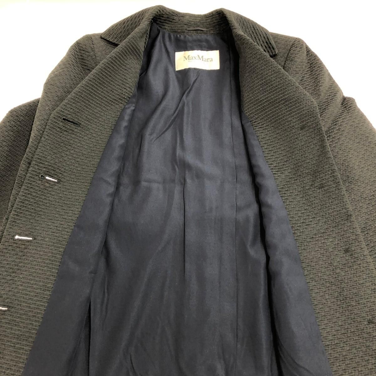 MAX MARA マックスマーラ ジャガード調コート サイズ:36 白タグ  