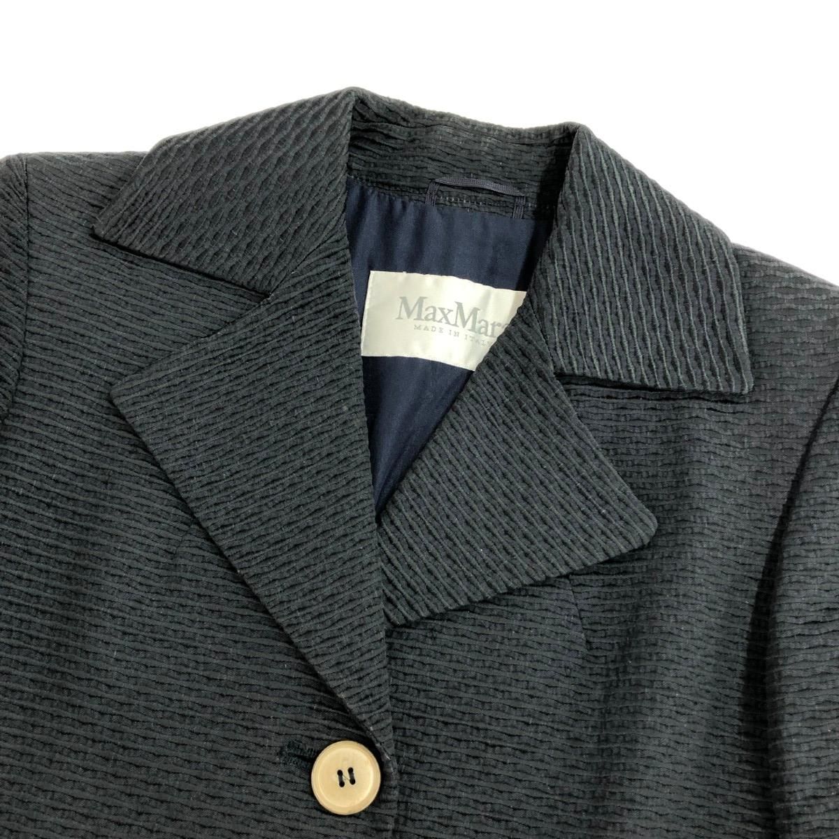 MAX MARA マックスマーラ ジャガード調コート サイズ:36 白タグ  