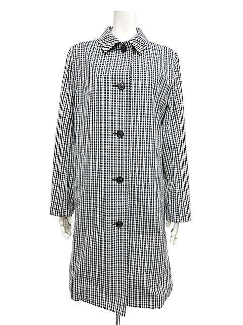 中古】Paul Stuart ポール・スチュアート チェックコート 8サイズ