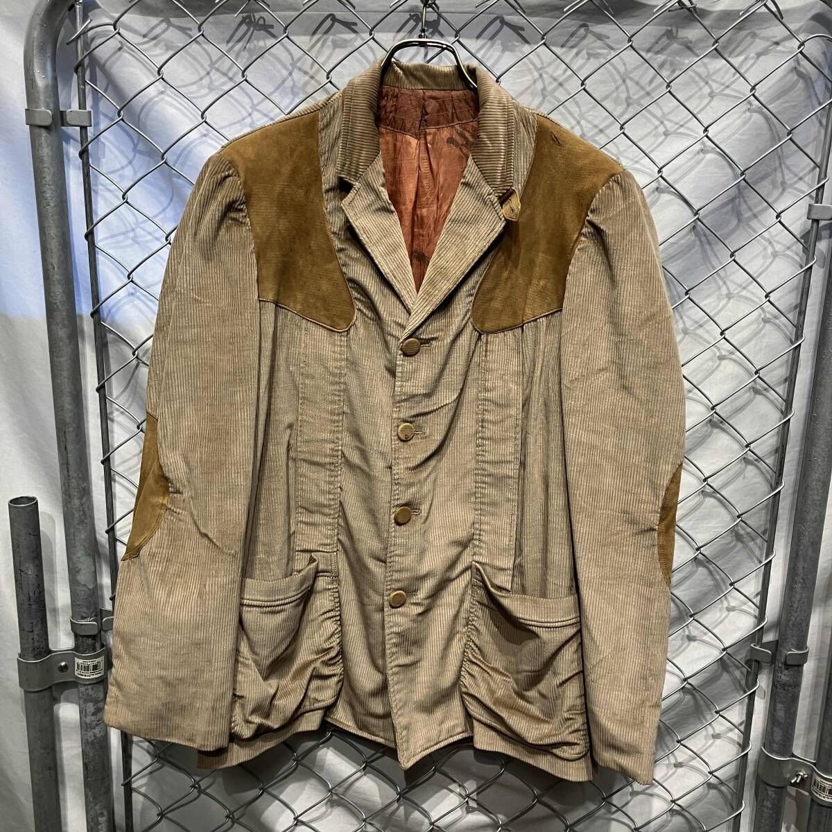 Eddie Bauer テーラードジャケット エルボーパッチ コーデュロイ