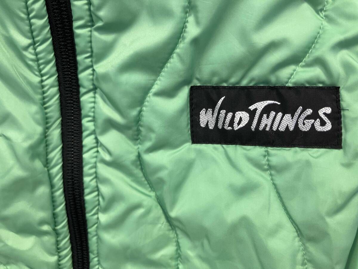 WILD THINGS ワイルドシングス ベスト 10FWWT08 リバーシブル グリーン 