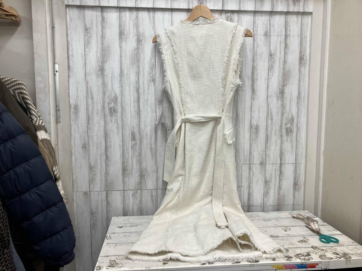 snidel/ノースリーブワンピース/SWF0251072 ツイードワンピース ホワイト/0サイズ