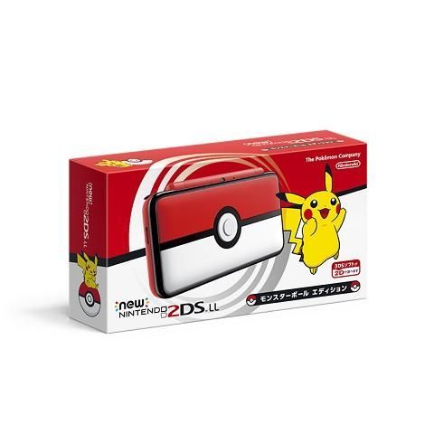 新品】NEWニンテンドー2DS LL モンスターボールエディション 任天堂