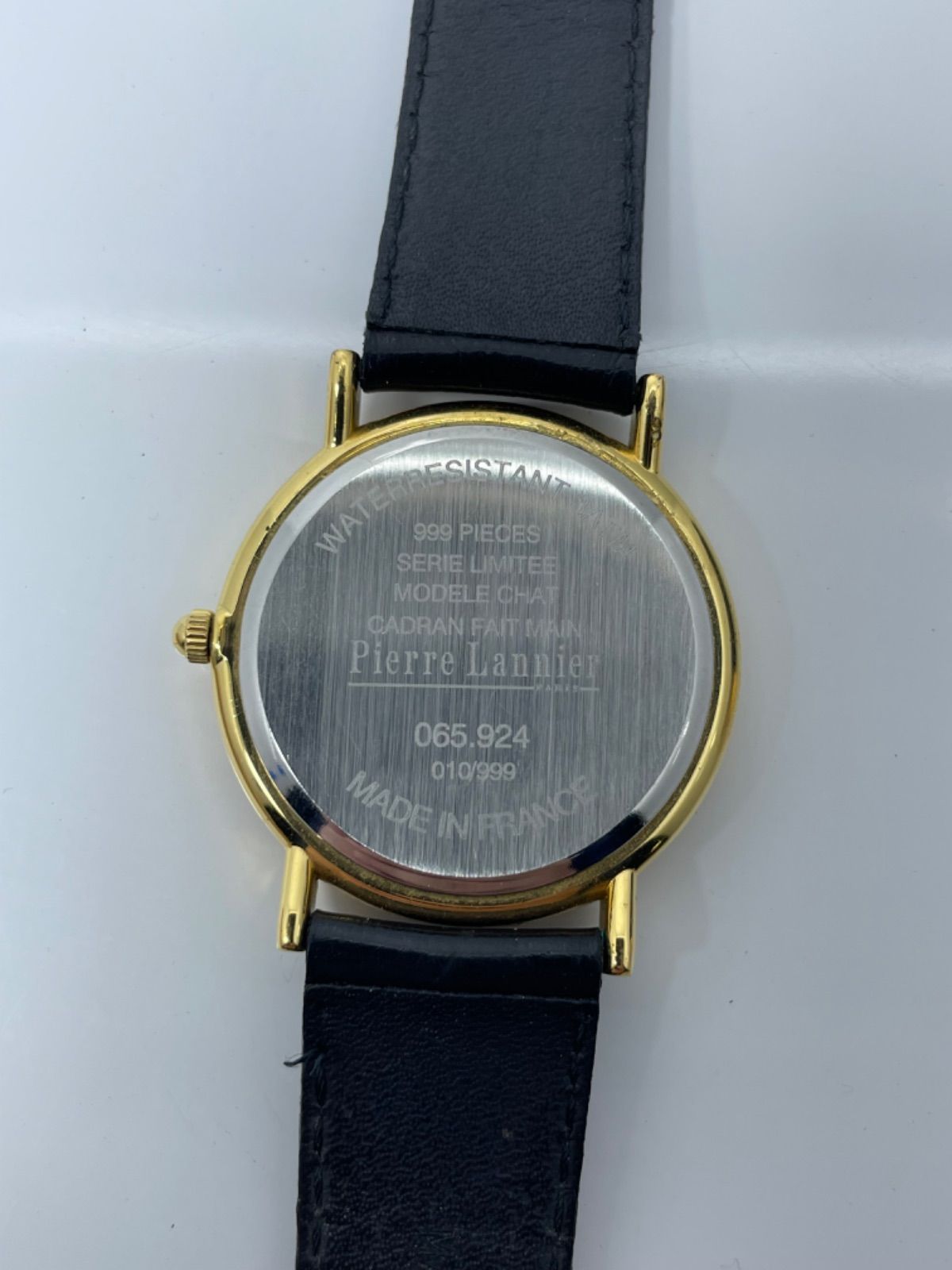 PIERRE LANNIER/ネコ柄シェル文字盤/箱付/希少品 - メルカリ