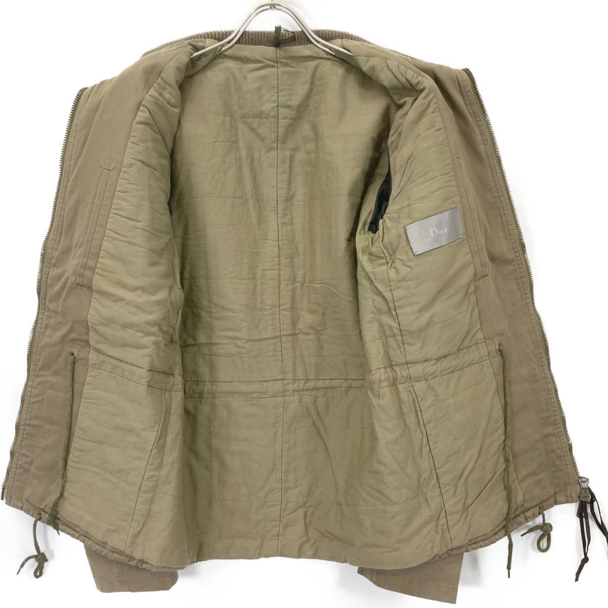Dior HOMME ディオールオム 05AW ｶｰｷ ﾐﾘﾀﾘｰｼﾞｬｹｯﾄ 44 - メルカリ