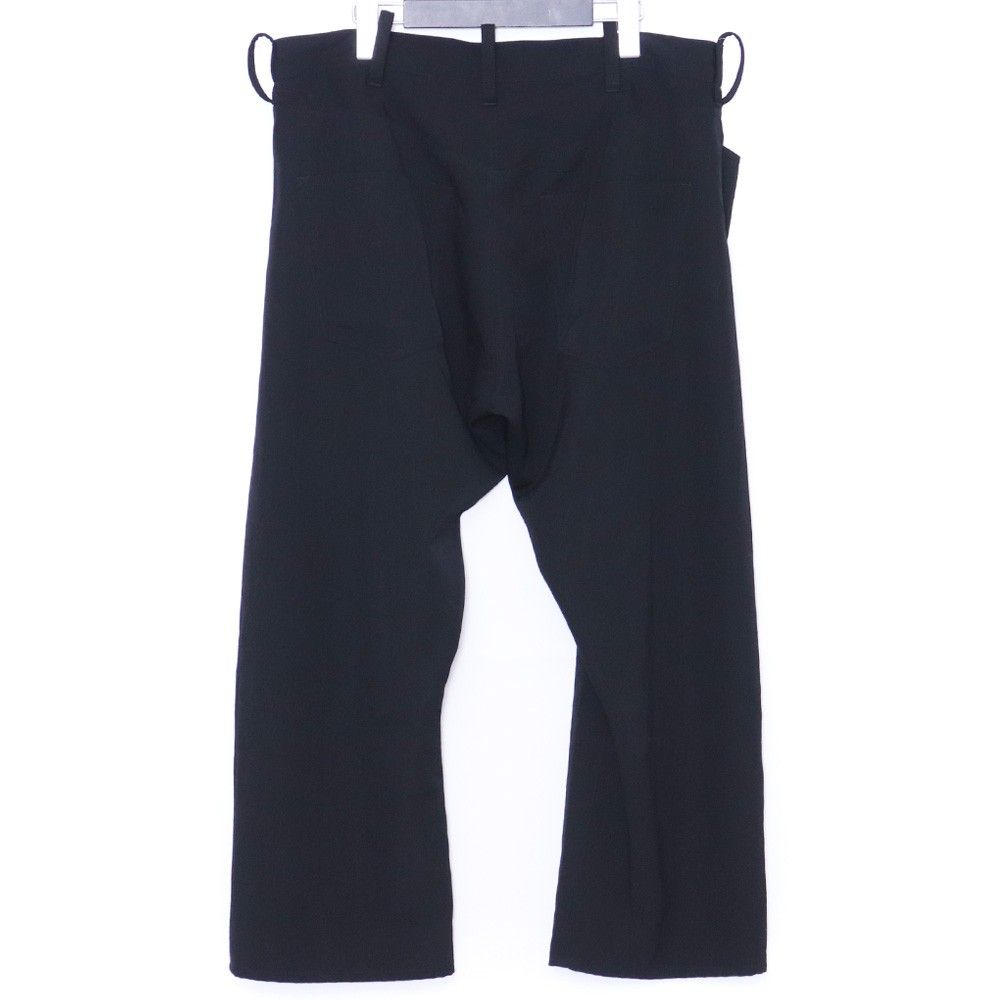 YOHJI YAMAMOTO +NOIR ウール スラックス サイズ1 購入 ブラック ND