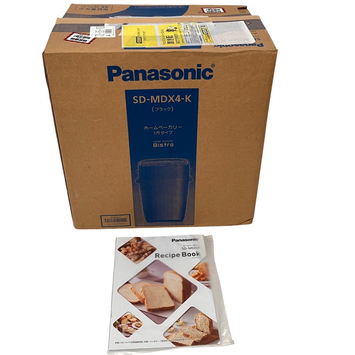 【未使用】Panasonic ホームベーカリー SD-MDX4 Amazon.com: Panasonic SD-MDX4-K [Home Bakery Bistro 1 loaf type