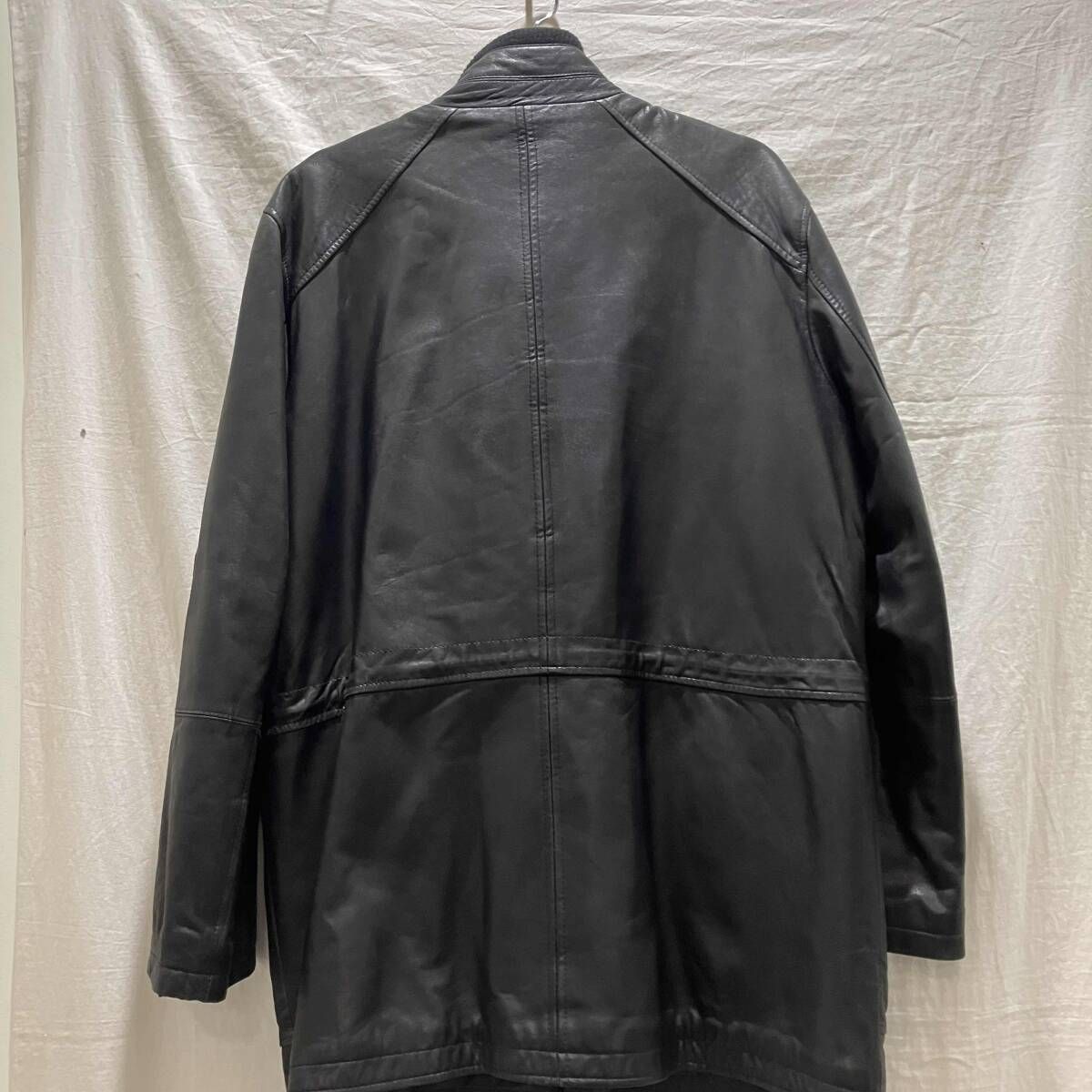 COLE HAAN その他レザージャケット ラムスキンレザー L ブラック