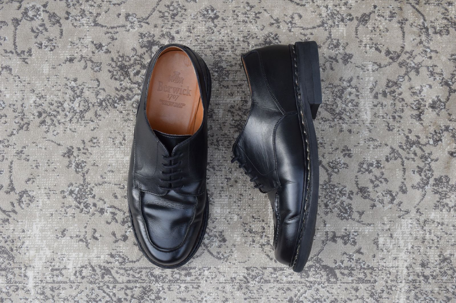 良品】Berwick 1707 バーウィック 4477 Uチップ 外羽根 ダイナイト